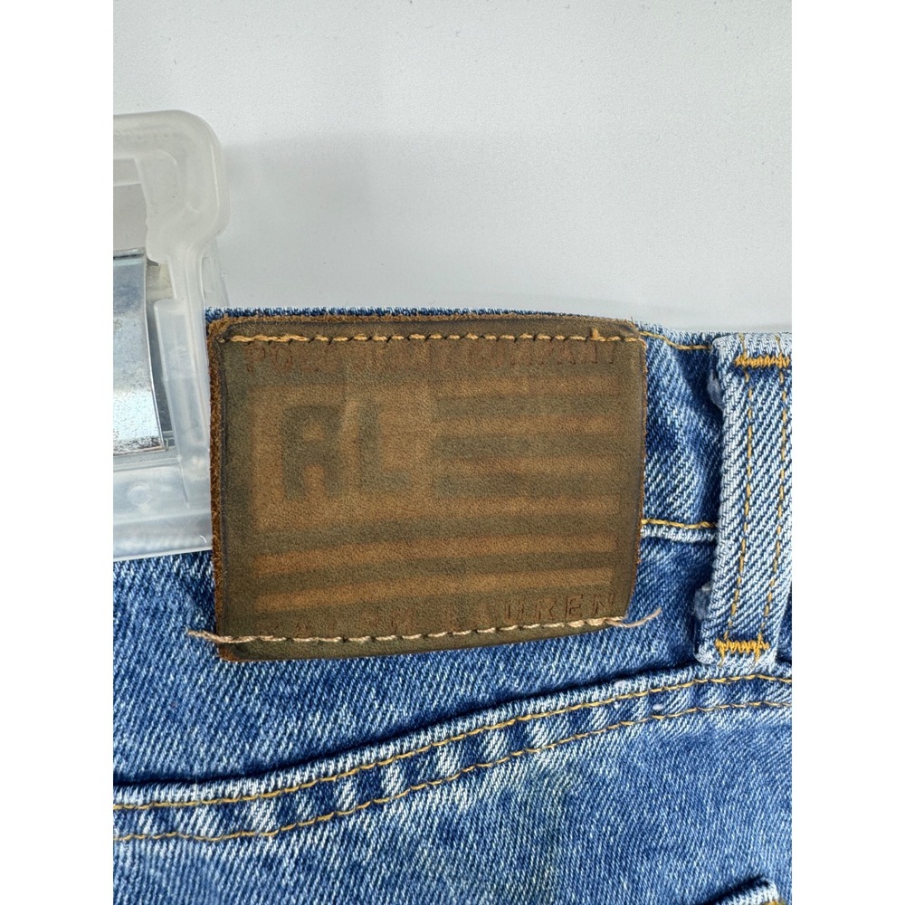 VTG Polo Jeans Co Ralph Lauren Mens 38x30 Classic Fit Blue Denim Jeans Medium - Picture 2 of 11